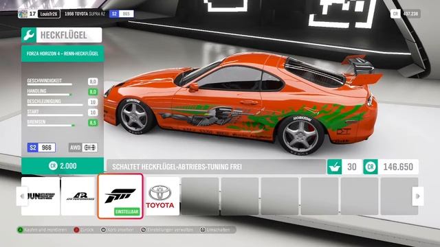Supra Tuning /Forza Horizon 4