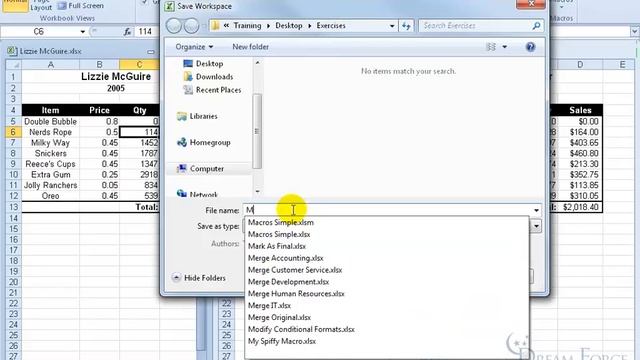 Microsoft Excel 2010: Workspace смотреть онлайн