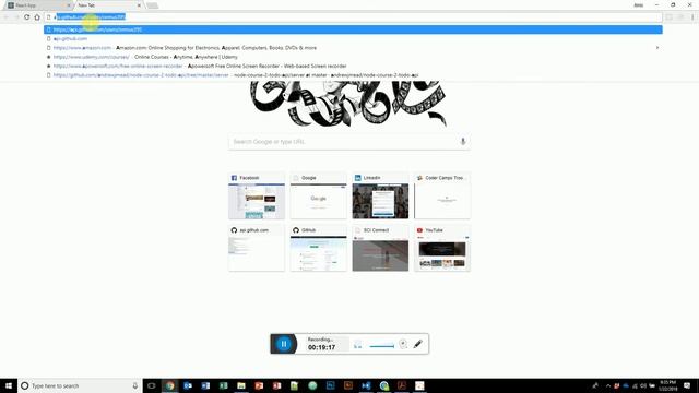 React-Redux GitHub Searcher смотреть онлайн