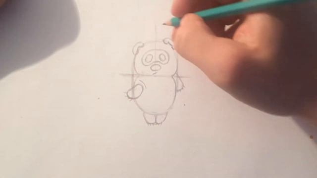 ВИННИ ПУХ,рисунок по этапам,обучалка смотреть онлайн