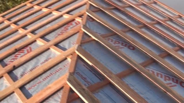 КровляБитумная черепицаВесь процесс! смотреть онлайн