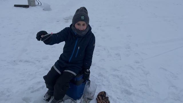 Ловля корюшки в Карелии на снасти от Mr. Musurok