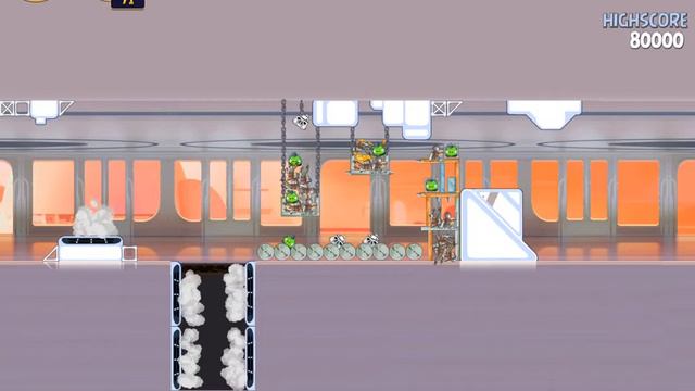 Angry Birds Star Wars - Cloud City. Level 4-16 смотреть онлайн