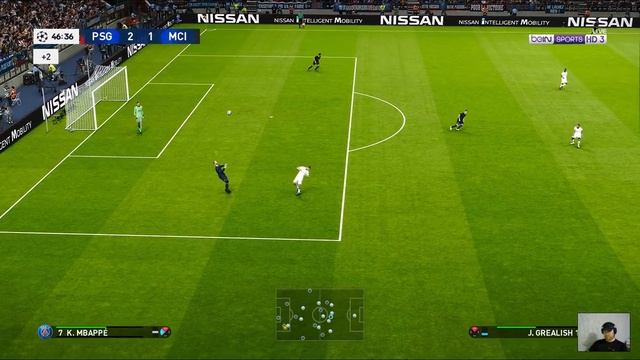 PES 2021 - PSG vs Manchester City - UEFA Champions League UCL смотреть онлайн