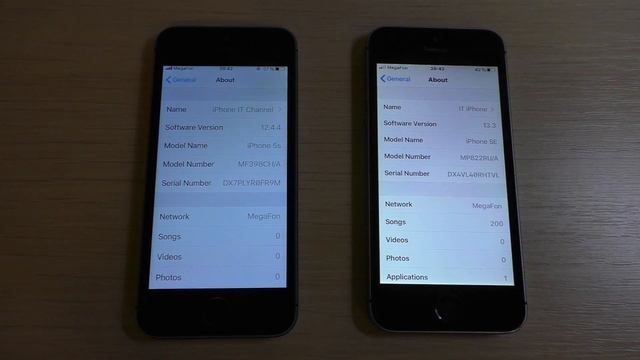 Apple iPhone 5s vs iPhone SE Incoming Call смотреть онлайн
