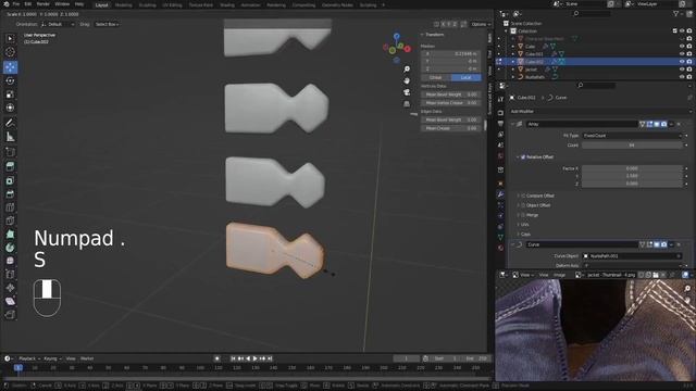 Create Realistic Leather Jacket in Blender смотреть онлайн