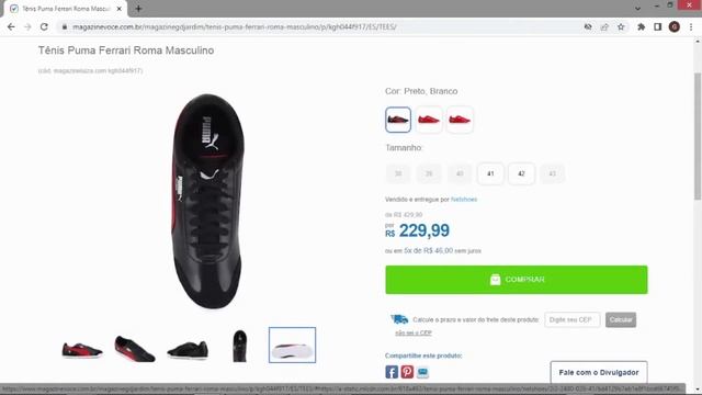 Tênis Puma Ferrari Roma! ?ÚLTIMAS UNIDADES? смотреть онлайн
