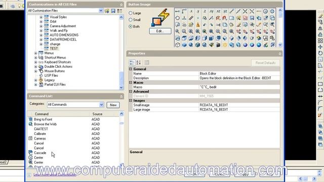 AutoCAD Automation : Part 1 Create custom toolbar and button смотреть онлайн