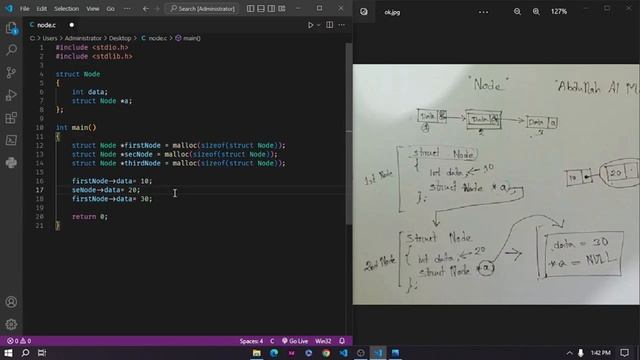 How to create Node? (self-referential structure) - in Bangla. смотреть онлайн