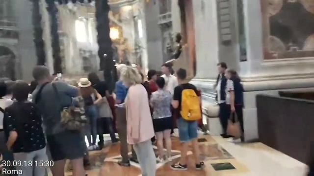 внутри собора святого Петра в Ватикане смотреть онлайн