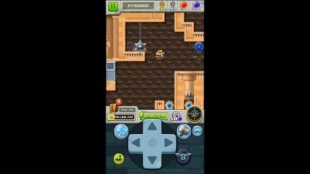 Diamond Quest: Don't Rush! Pyramid. Stage 2. Walkthrough with all Gems. смотреть онлайн