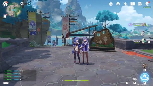 Ganyu x Keqing ult combo смотреть онлайн