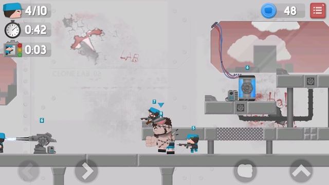 Большой донат Clone Armies! 2D Games! Прокачали клонов