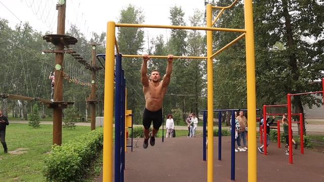 ПРОРАБОТКА РЕЛЬЕФА НА ТУРНИКАХ СО СВОИМ ВЕСОМ смотреть онлайн