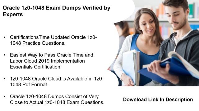 New Oracle 1z0-1048 practice exam material to Get Success in 1z0-1048 exam | CertificationsTime смотреть онлайн