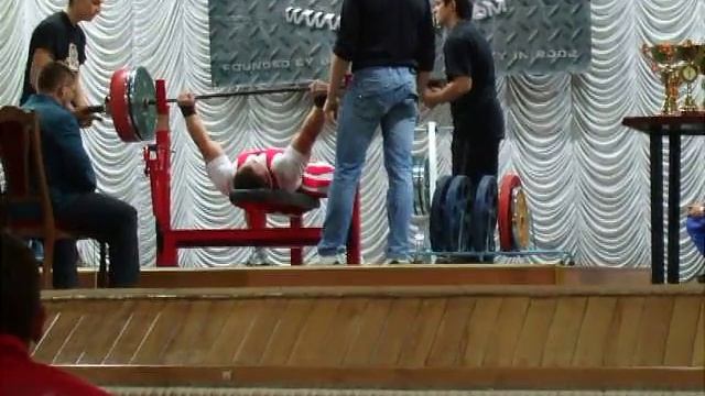 Андрей Кисель Кубок Украины WPC 2009 Жим 240 кг RAW смотреть онлайн