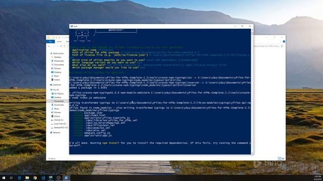 Scaffold a yFiles for HTML powered web app using yeoman and WebStorm смотреть онлайн