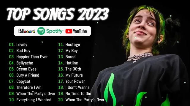BILLIE EILISH Popular Playlist 2023 - BILLIE EILISH Top Hits Songs Collection 2023 смотреть онлайн