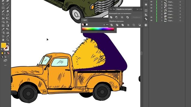 Простой способ создания теней в Adobe Illustrator смотреть онлайн