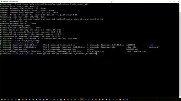 ReSpeaker Mic Array 2.0 - Firmware upgrade (48kHz sample rate!)