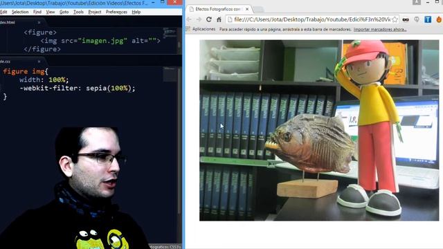 Filter CSS3 - 03 Sepia - Efectos Fotograficos @JoseCodFacilito смотреть онлайн