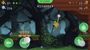 Lep's World 3, Spooky Forest, Level 4-8 walkthrough with all 3 Gold Pots (Android and iOS game app)