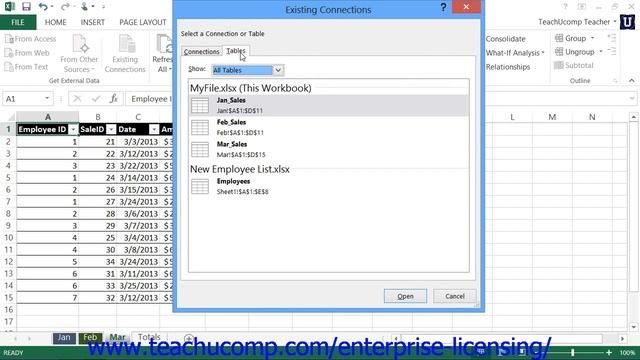 Microsoft Office Excel Tutorial 2013 Creating Data Models 30.2 Employee Group Training смотреть онлайн