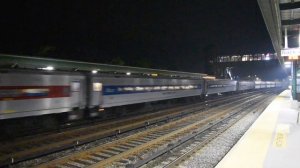 Amtrak ACELA II & MNCW Trains At Scarborough Station!! 6/7/23