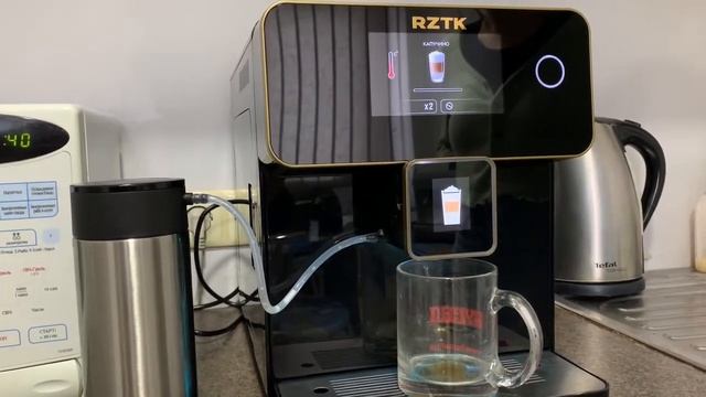 Кавомашина RZTK CoffeeTouch Max смотреть онлайн