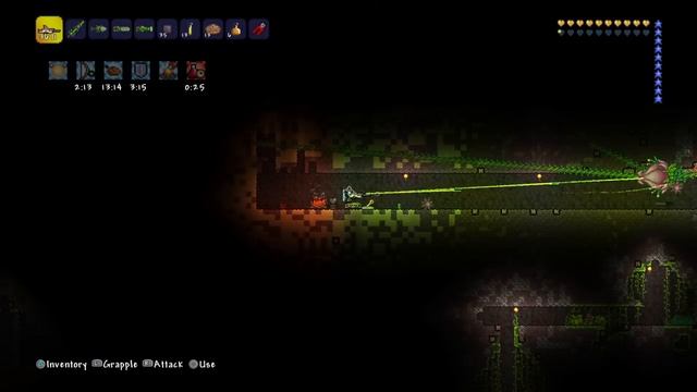 Terraria Plantera teleport fight смотреть онлайн