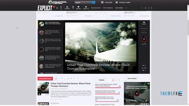 Explicit - High Performance Review/Magazine Theme Scottie Bailey смотреть онлайн