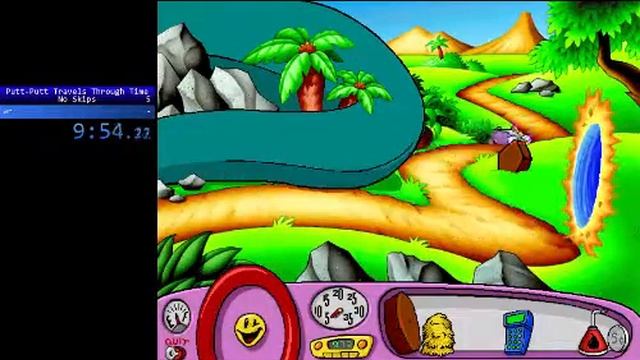 Putt-Putt Travels Through Time (No Skips) in 19:50.86 смотреть онлайн