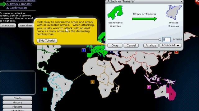 RISK GAME TUTORIAL - GAME FREE ONLINE смотреть онлайн
