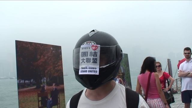 Say NO To Shark Fin Freezemob 2