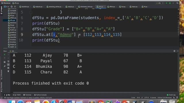 Adding/ Modifying Row and Columns in existing DataFrame. CBSE XII I.P. смотреть онлайн