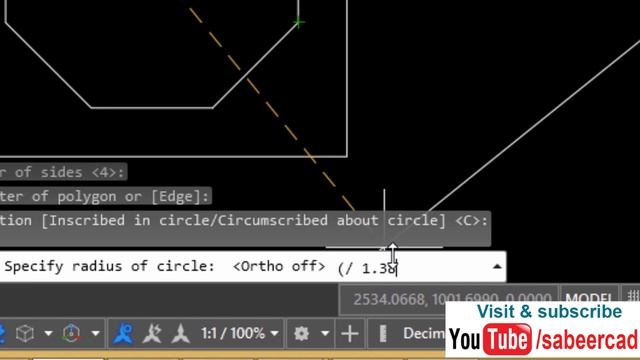 AUTOCAD 2D DRAFTING TUTORIAL FIGURE-6 | 2D DRAFTING USING BLOCKS | AUTOCAD POLYGON COMMAND смотреть онлайн