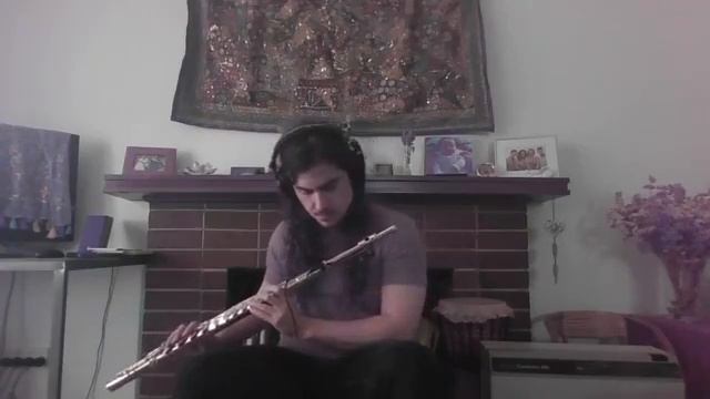 Trevor James Alto Copper Electro flute improv on loop Strymon Big Sky смотреть онлайн