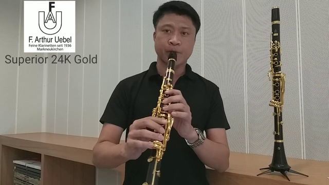 Uebel Clarinet. Superior 24k Gold. смотреть онлайн