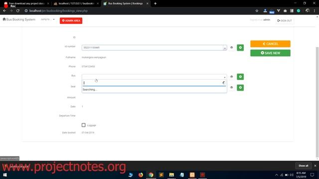 Bus Booking system in PHP смотреть онлайн