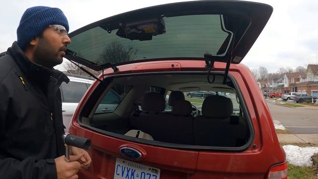 2008-2012 Ford Escape Rear Wiper Motor Replacement || Dead Battery Issue || смотреть онлайн