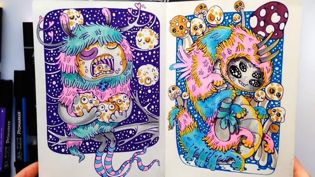 Милые монстры | Итоги и обзор работ #7дней7идей смотреть онлайн