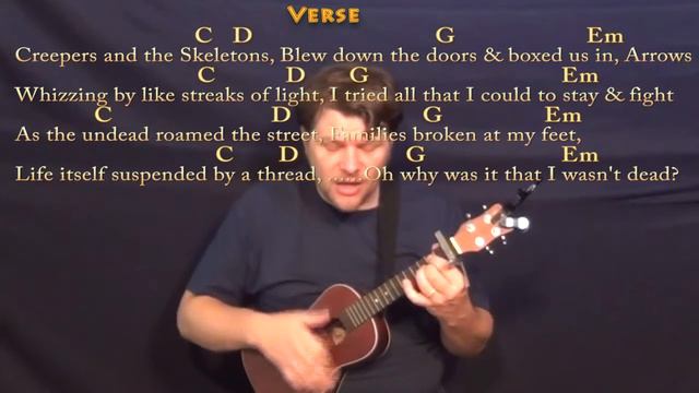 "Fallen Kingdom" (A Minecraft Parody) Ukulele Cover Lesson with Chords/Lyrics - Capo 1st смотреть онлайн