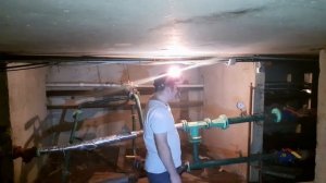 Пуск отопления в пятиэтажном доме. Устройство элеваторнова узла.