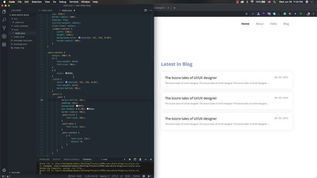Beautiful Portfolio blog design with bootstrap, HTML 5 & CSS 3 смотреть онлайн