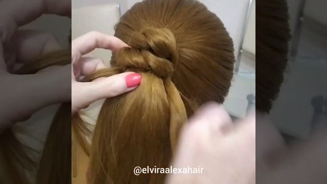 Коса из узлов. Высокий хвост смотреть онлайн
