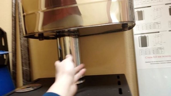 Дымоход диаметром 80 мм удивил и Самый удобный бак на трубе