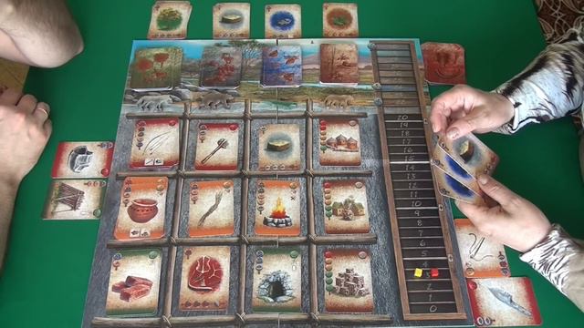 316 Кроманьонцы - играем в настольную игру. смотреть онлайн