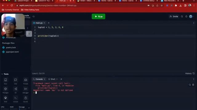 Python Lesson 7, All about Tuple смотреть онлайн