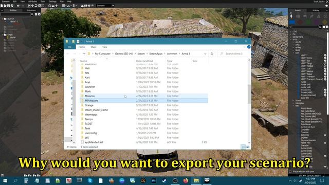 How to Export a Scenario to Single player or Multiplayer смотреть онлайн