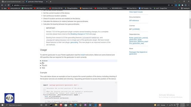 location in flutter with source code смотреть онлайн